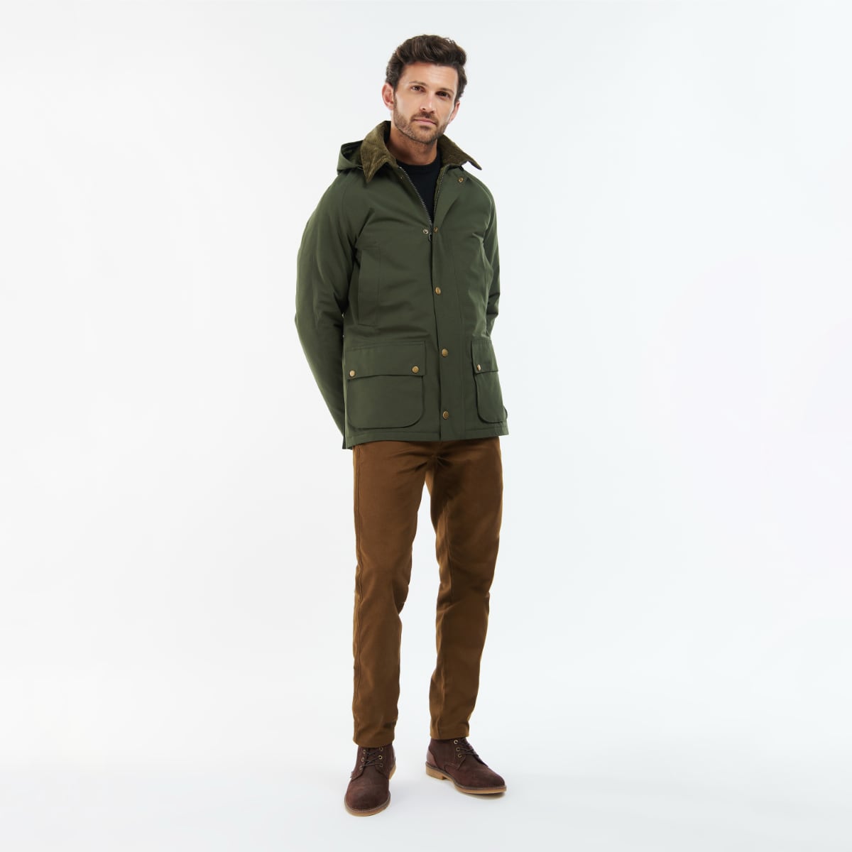 Barbour Winter Ashby Waterproof Men's Jacket | Sage
