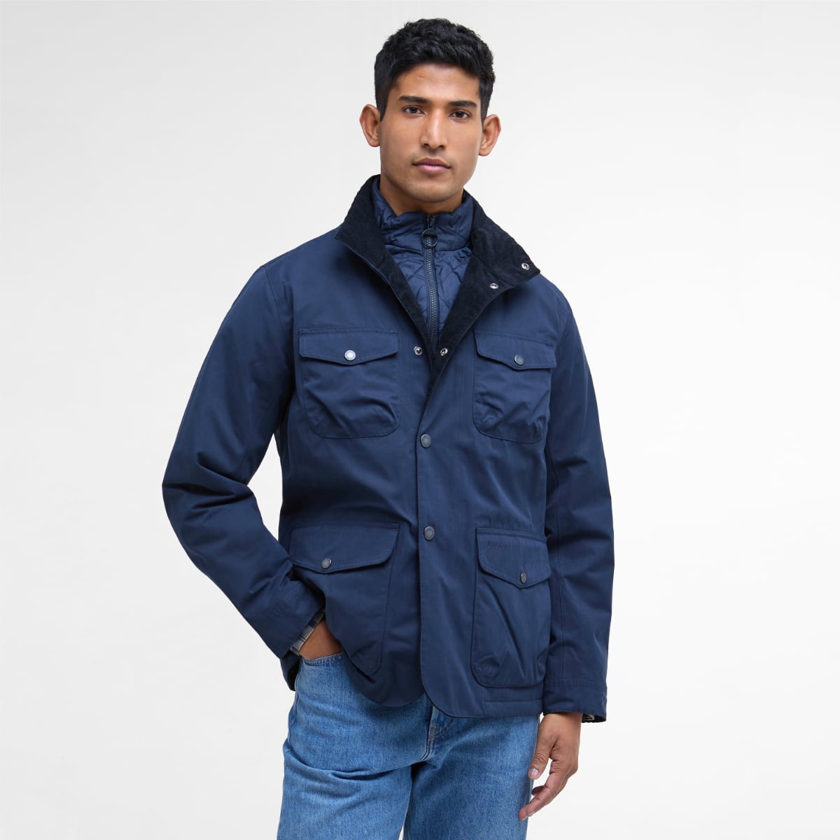 Barbour Ogston Waterproof Men's Jacket | Navy