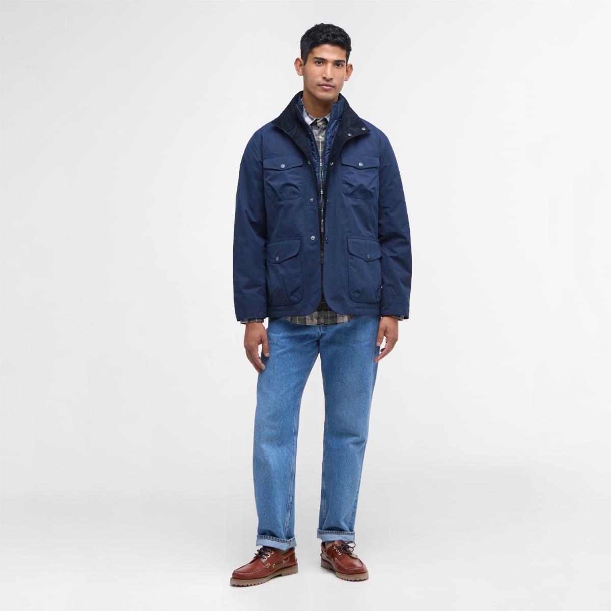 Barbour Ogston Waterproof Men's Jacket | Navy