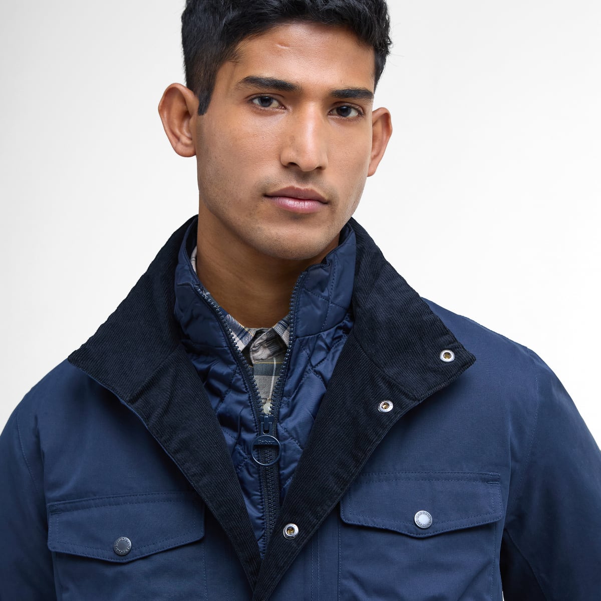 Barbour Ogston Waterproof Men's Jacket | Navy