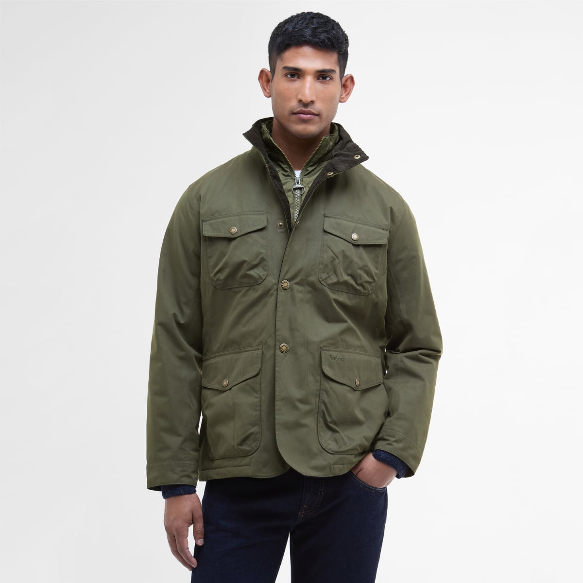 Barbour Ogston Waterproof Men's Jacket | Olive