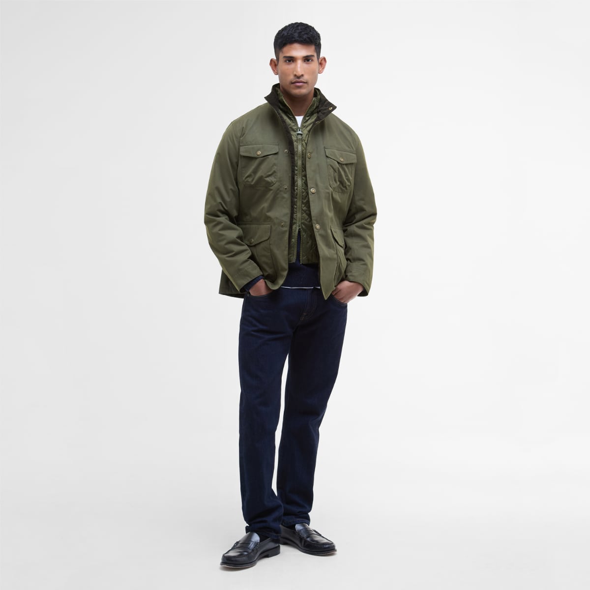 Barbour Ogston Waterproof Men's Jacket | Olive