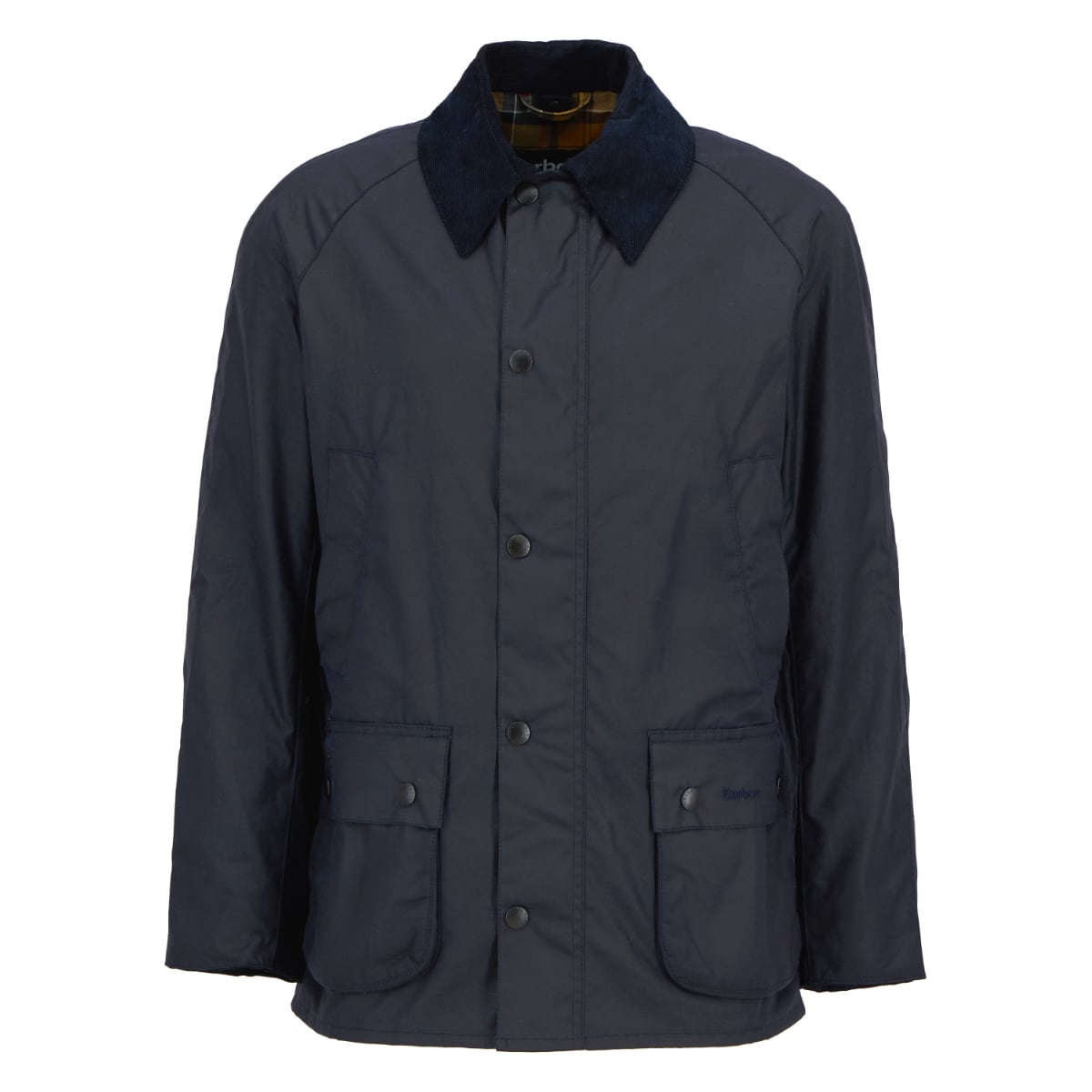 Buy the Barbour Ashby Waxed Jacket | Navy | Allweathers UK