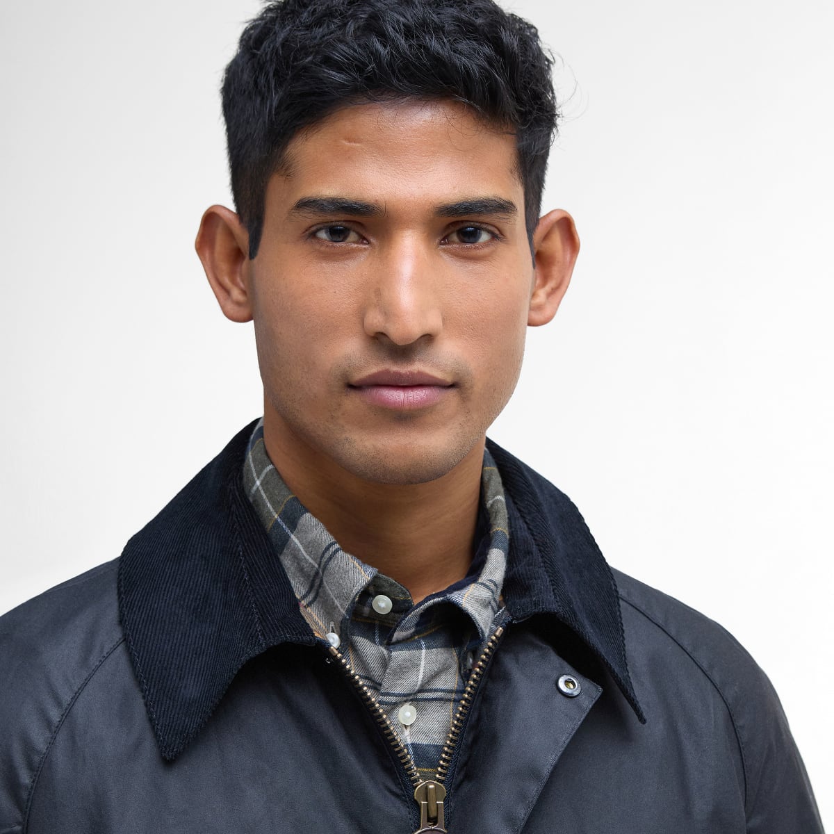 Barbour Ashby Men's Waxed Jacket | Navy