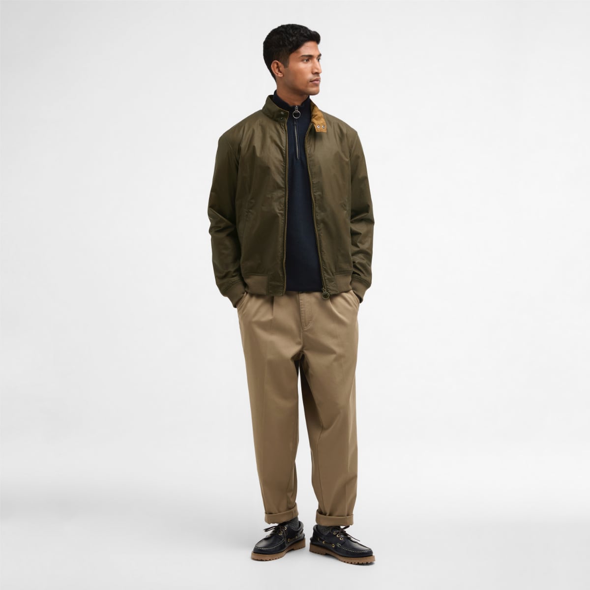 Barbour Lightweight Royston Men's Waxed Jacket | Beech