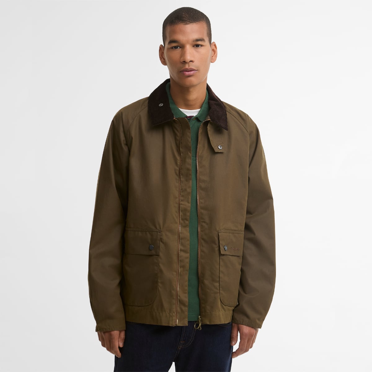Barbour Bedale SHORT Men's Waxed Jacket | Brown