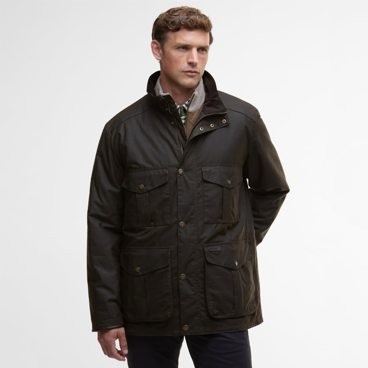 Barbour Westward Men's Waxed Jacket | Olive