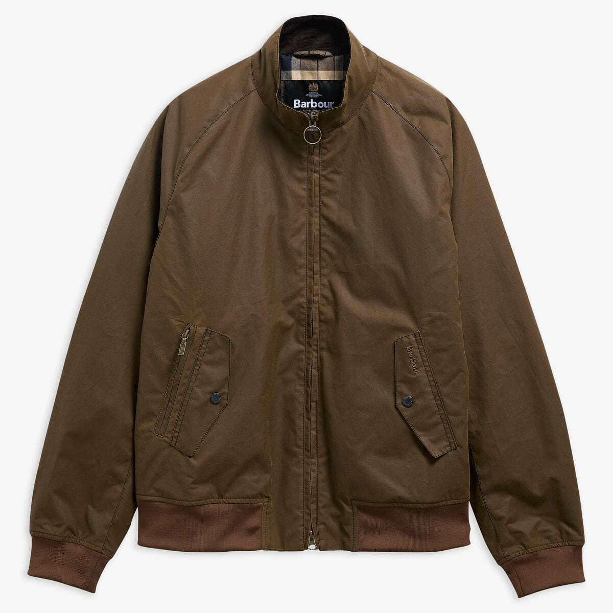 Barbour Chelsea Blouson Men's Waxed Jacket | Brown