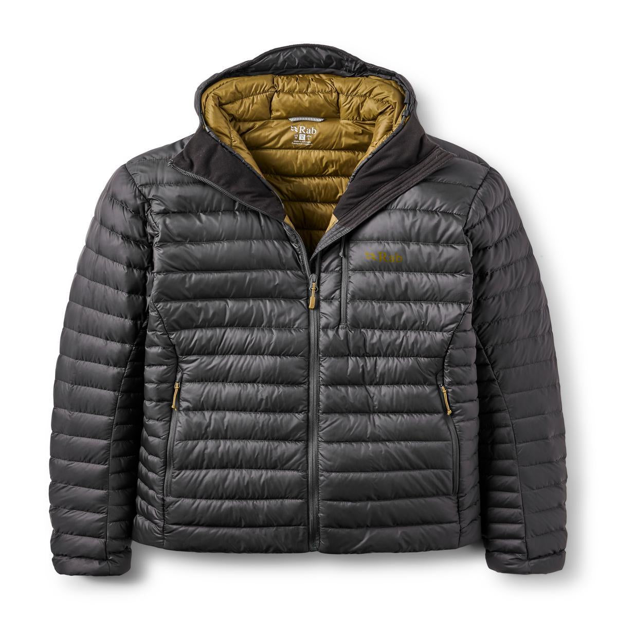 Rab Men's Microlight Alpine Down Jacket | Anthracite