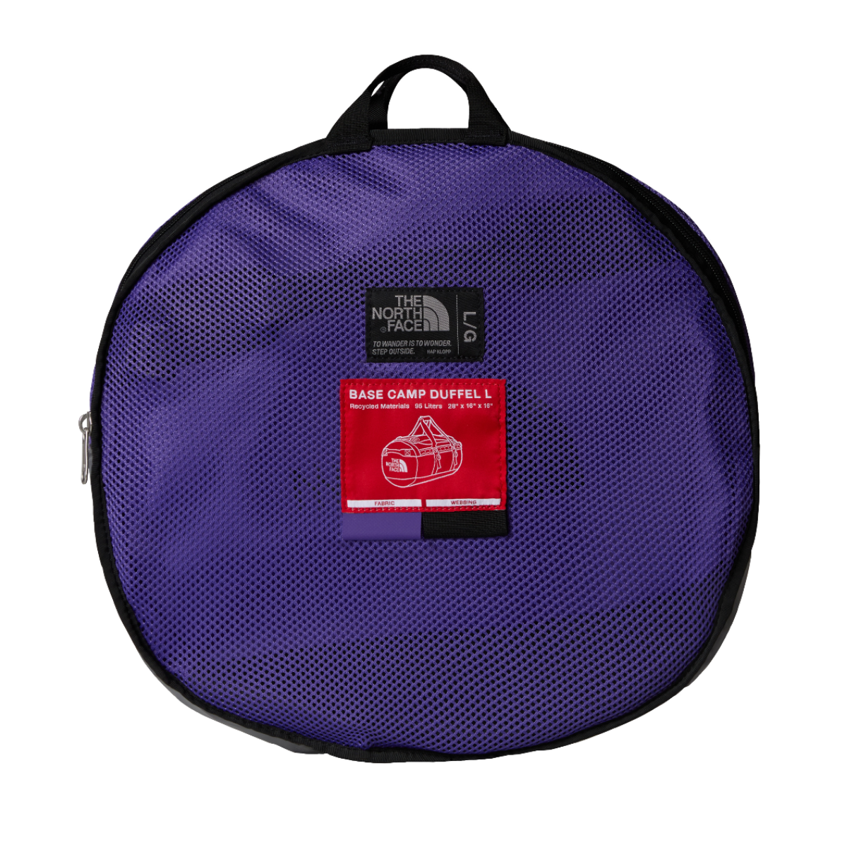The North Face Base Camp Duffel Large | Peak Purple/TNF Black