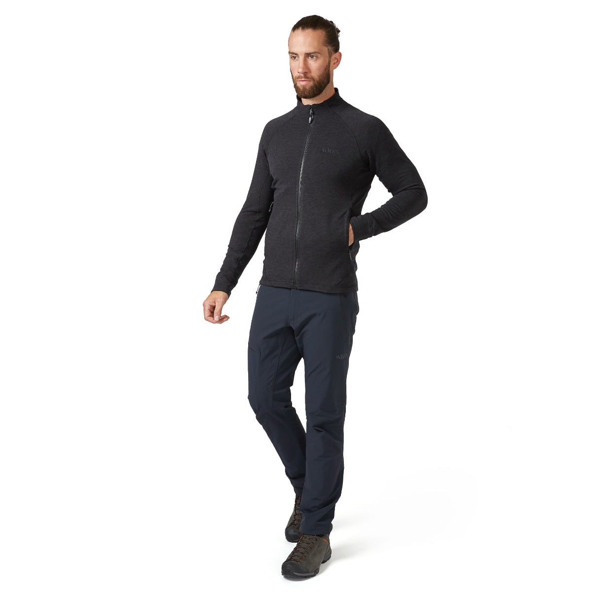 Rab Nexus Full-Zip Fleece Men's Jacket | Black