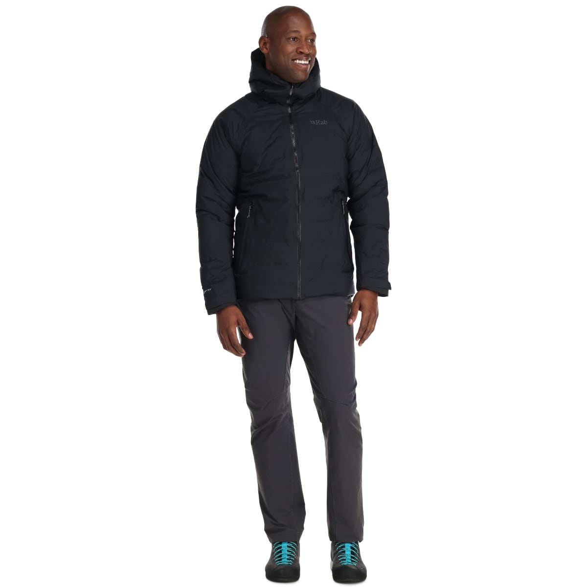 Rab Valiance Waterproof Insulated Men's Jacket | Black