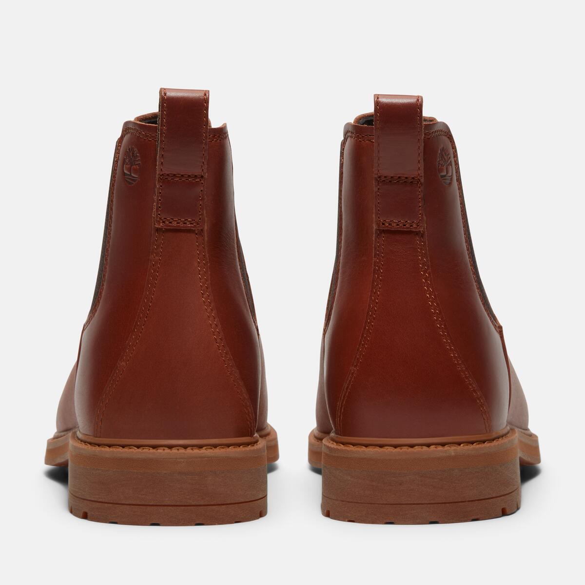 Timberland Stormbuck Mid Men's Chelsea Boots | Rust (Model  TB 0A42PGEM6)