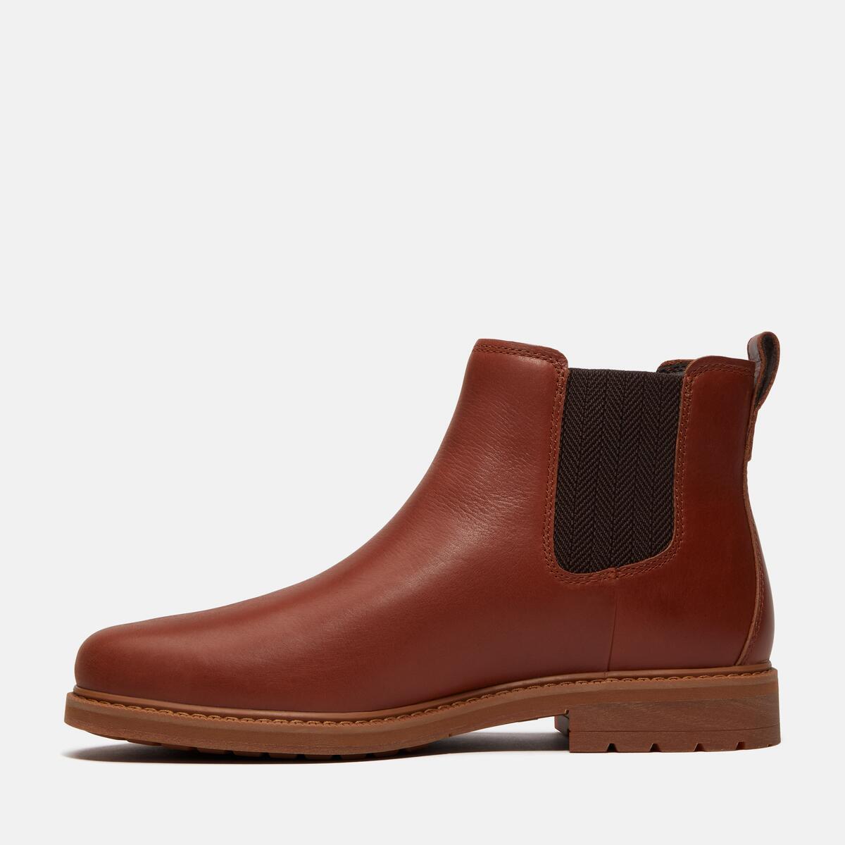 Timberland Stormbuck Mid Men's Chelsea Boots | Rust (Model  TB 0A42PGEM6)