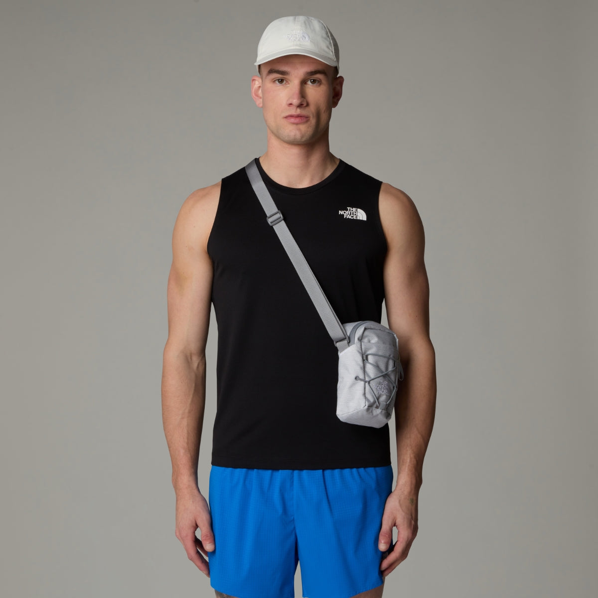 The North Face Jester CROSSBODY | TNF White Metallic Melange-Mid Grey-NPF