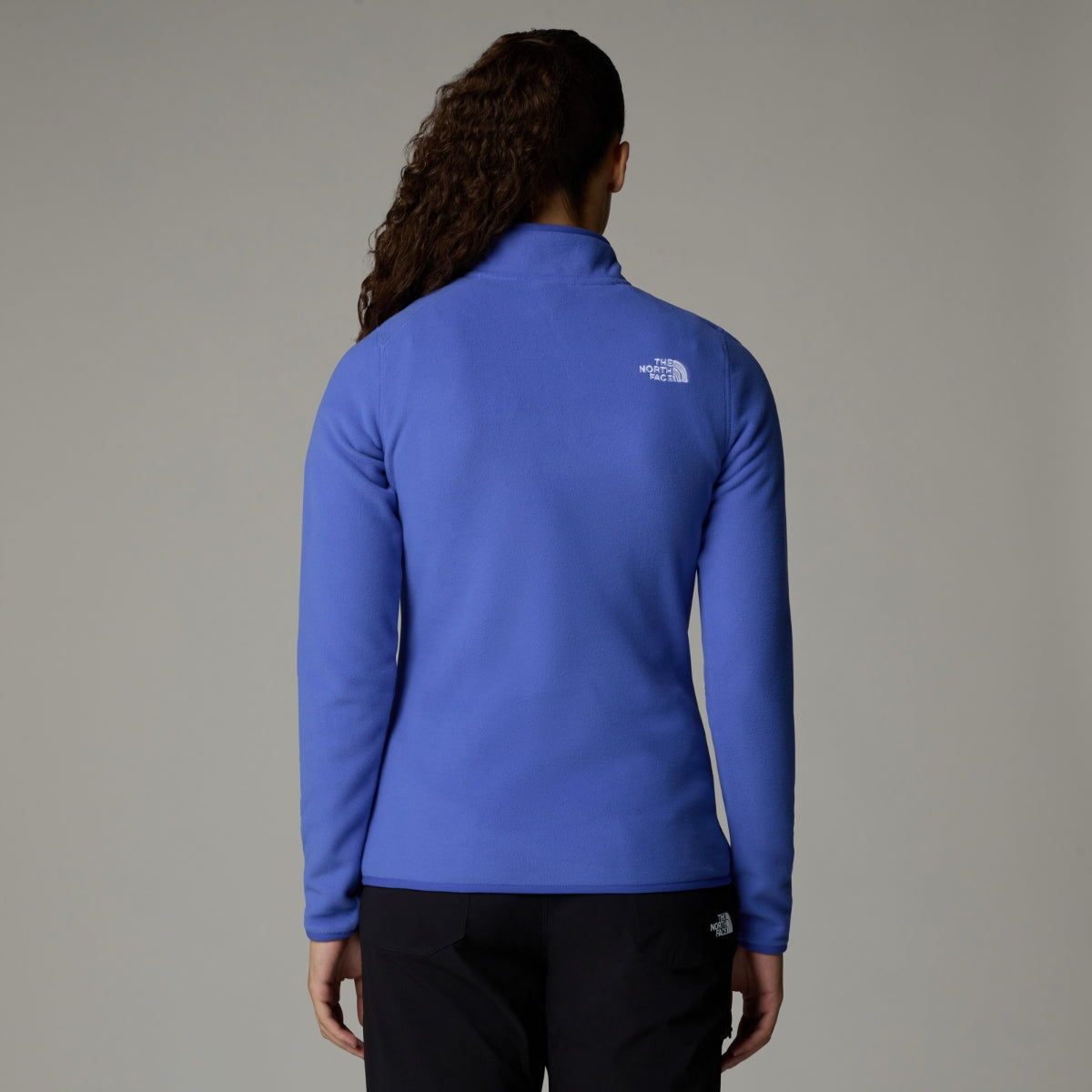 The North Face 100 Glacier 1/4 Zip Fleece Women's Jacket | Indigo Plum