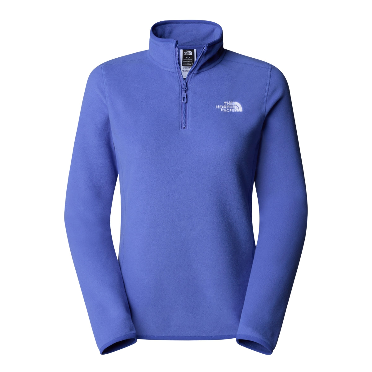 The North Face 100 Glacier 1/4 Zip Fleece Women's Jacket | Indigo Plum