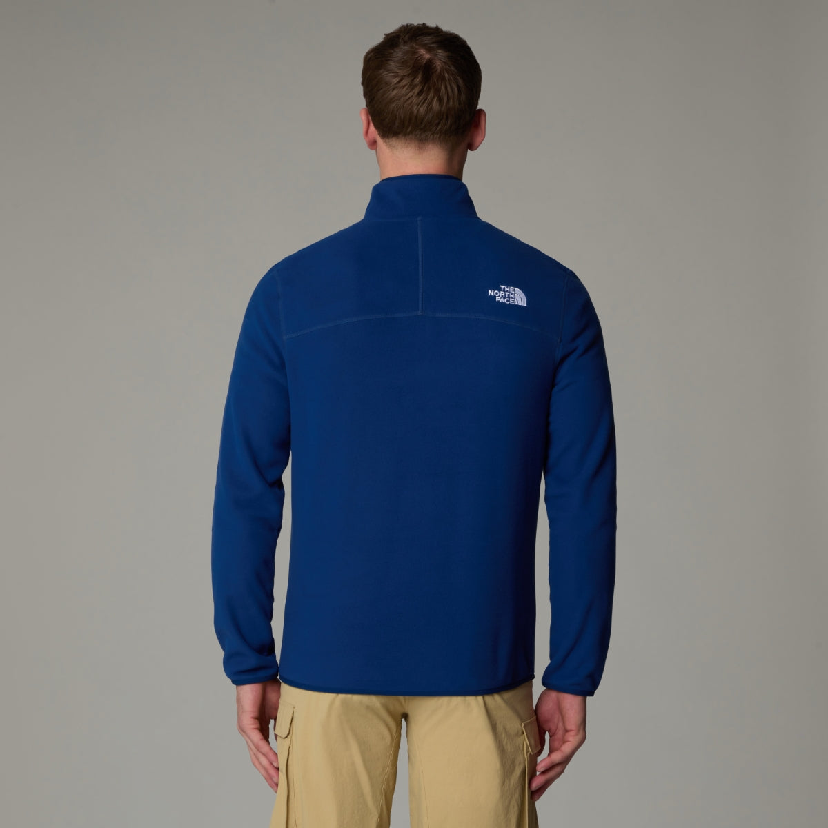 The North Face 100 Glacier 1/4 Zip Fleece Men's Top | Estate Blue