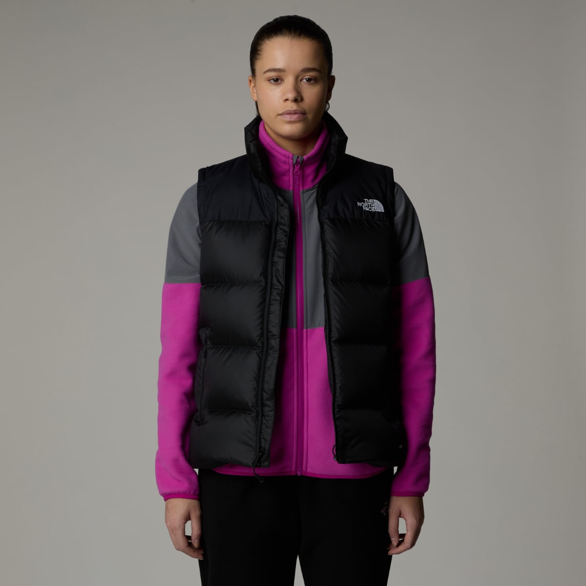 The North Face Diablo Down 2.0 Insulated Women's Vest | TNF Black Heather