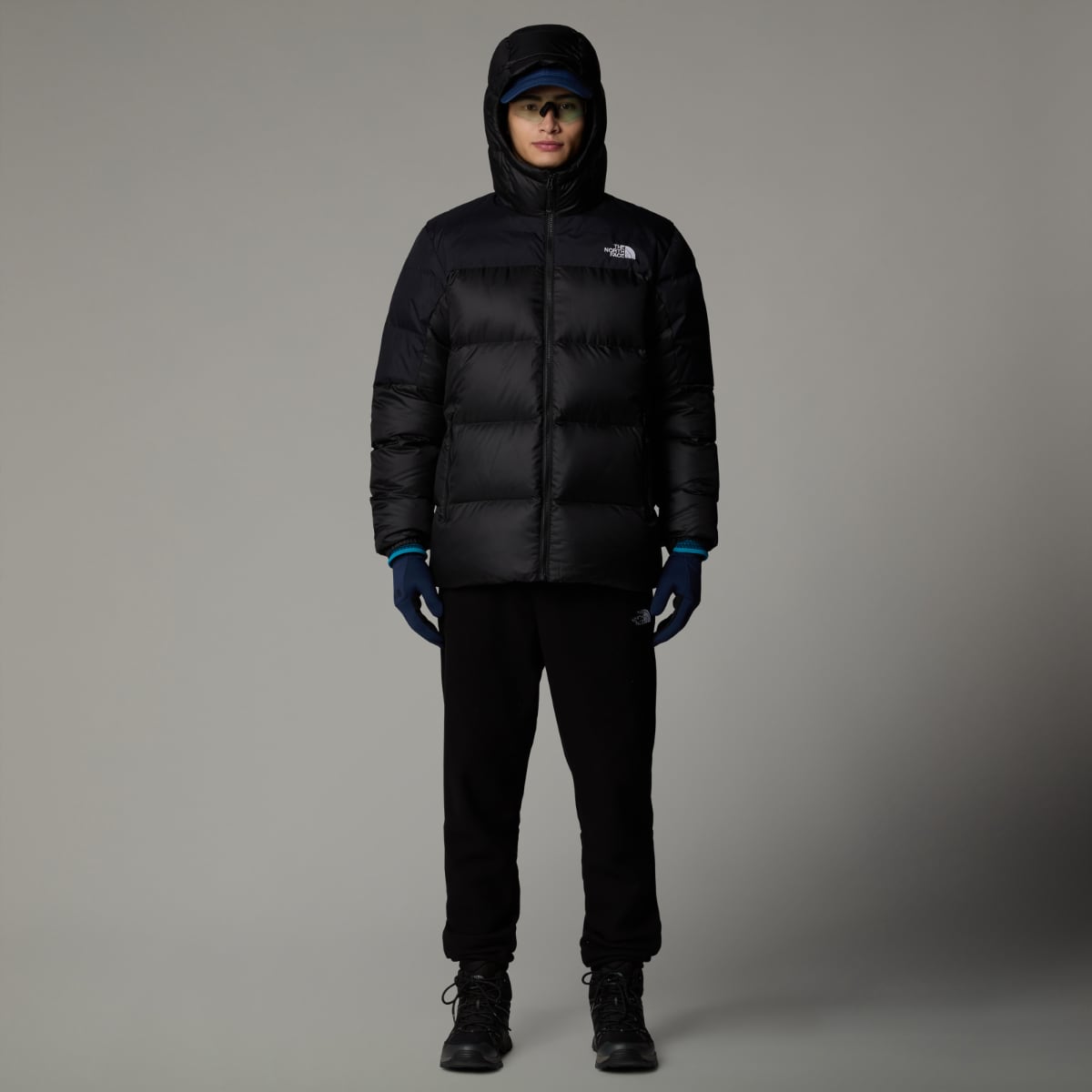 The North Face Diablo Down 2.0 Insulated Men's HOODIE Jacket | TNF Black Heather