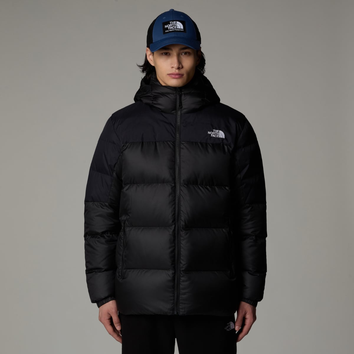 The North Face Diablo Down 2.0 Insulated Men's HOODIE Jacket | TNF Black Heather