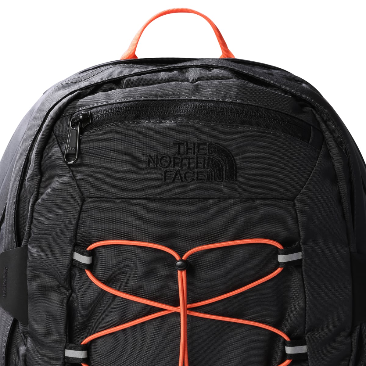 The North Face Borealis Classic Backpack | Asphalt Grey-Retro Orange