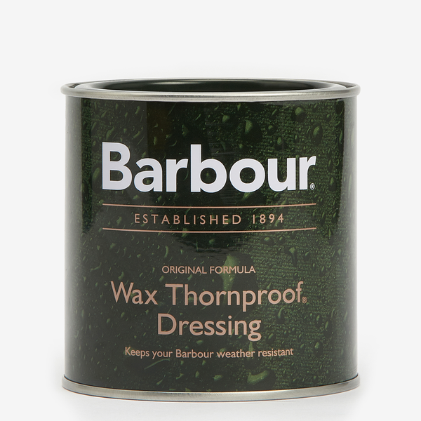 Tin of Barbour Wax Thornproof Dressing