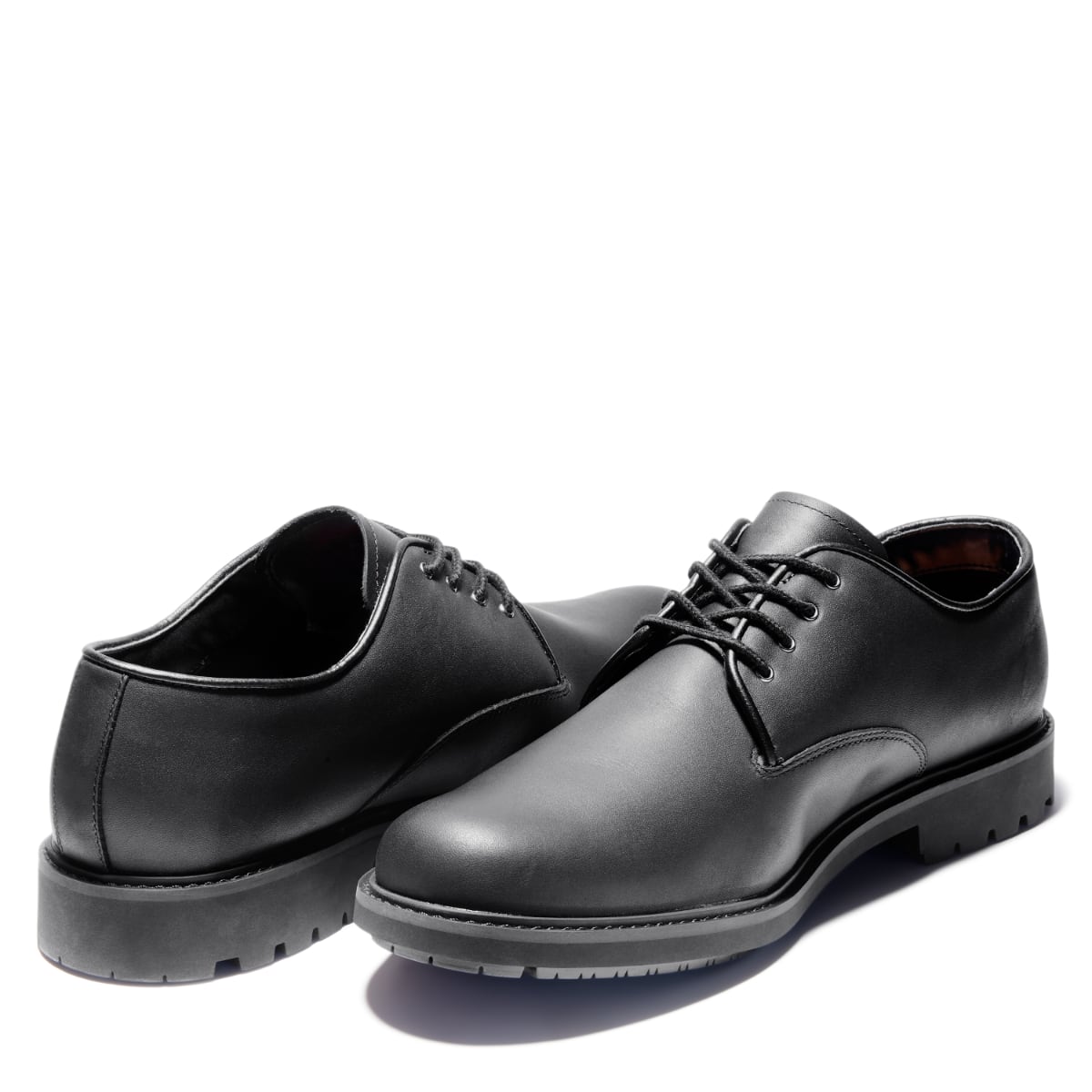 Timberland Earthkeepers Stormbuck Plain Toe Oxford Men's Shoes | Black (Model TB 05549R001)