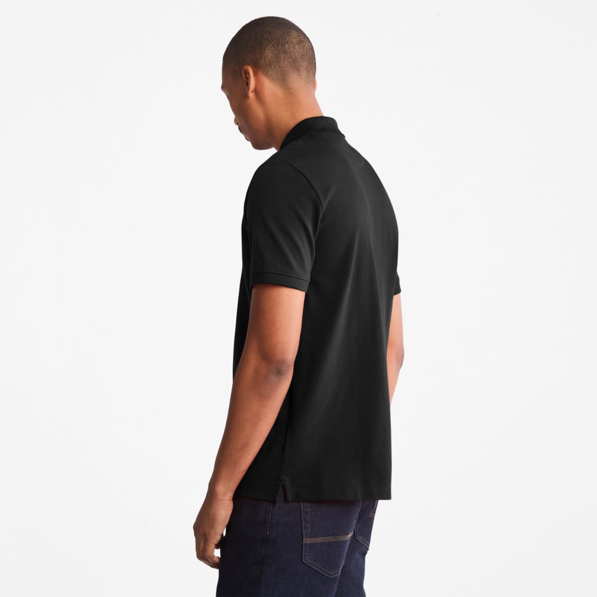 Timberland Millers River Piquet Men's Polo | Black