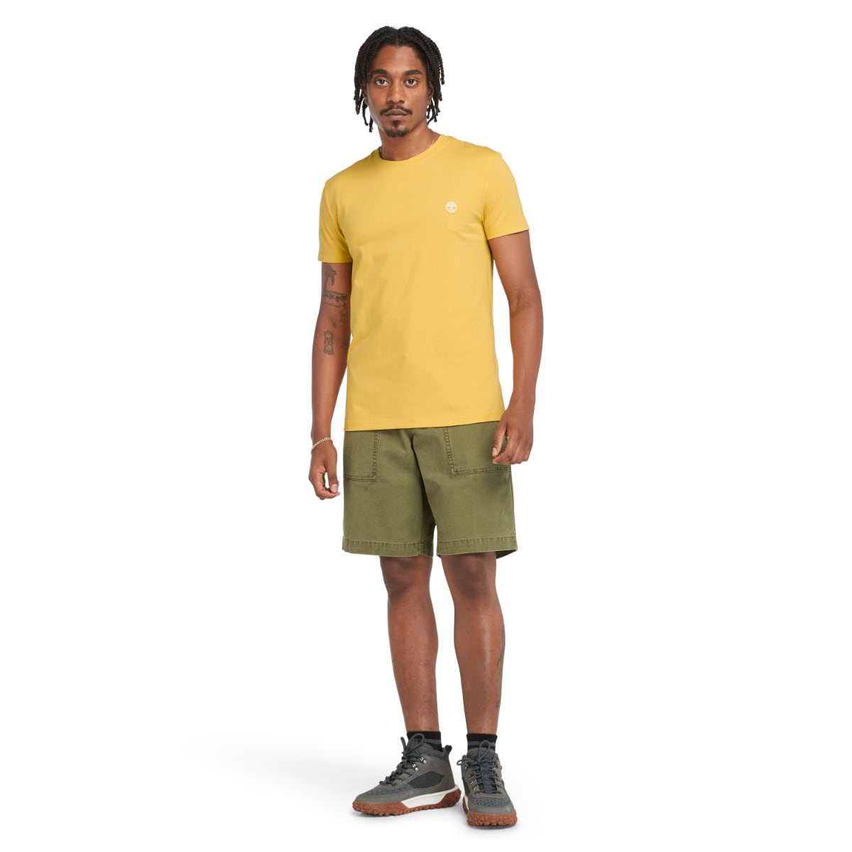 Timberland Dunstan River Men's T-Shirt | Light Yellow