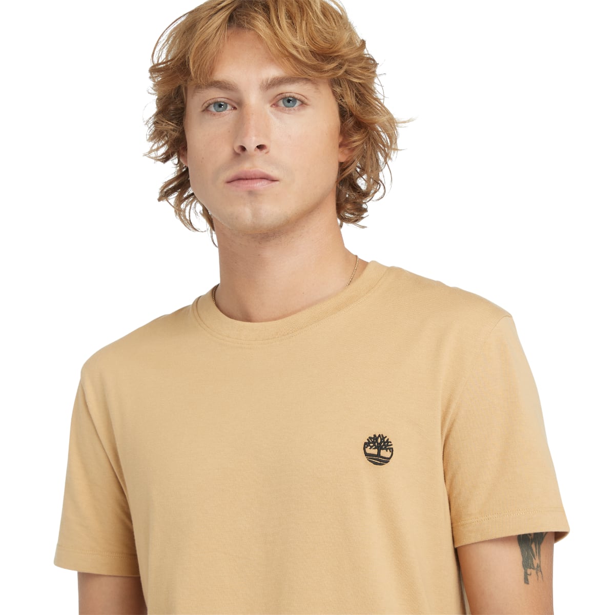 Timberland Dunstan River Men's T-Shirt | Light Brown
