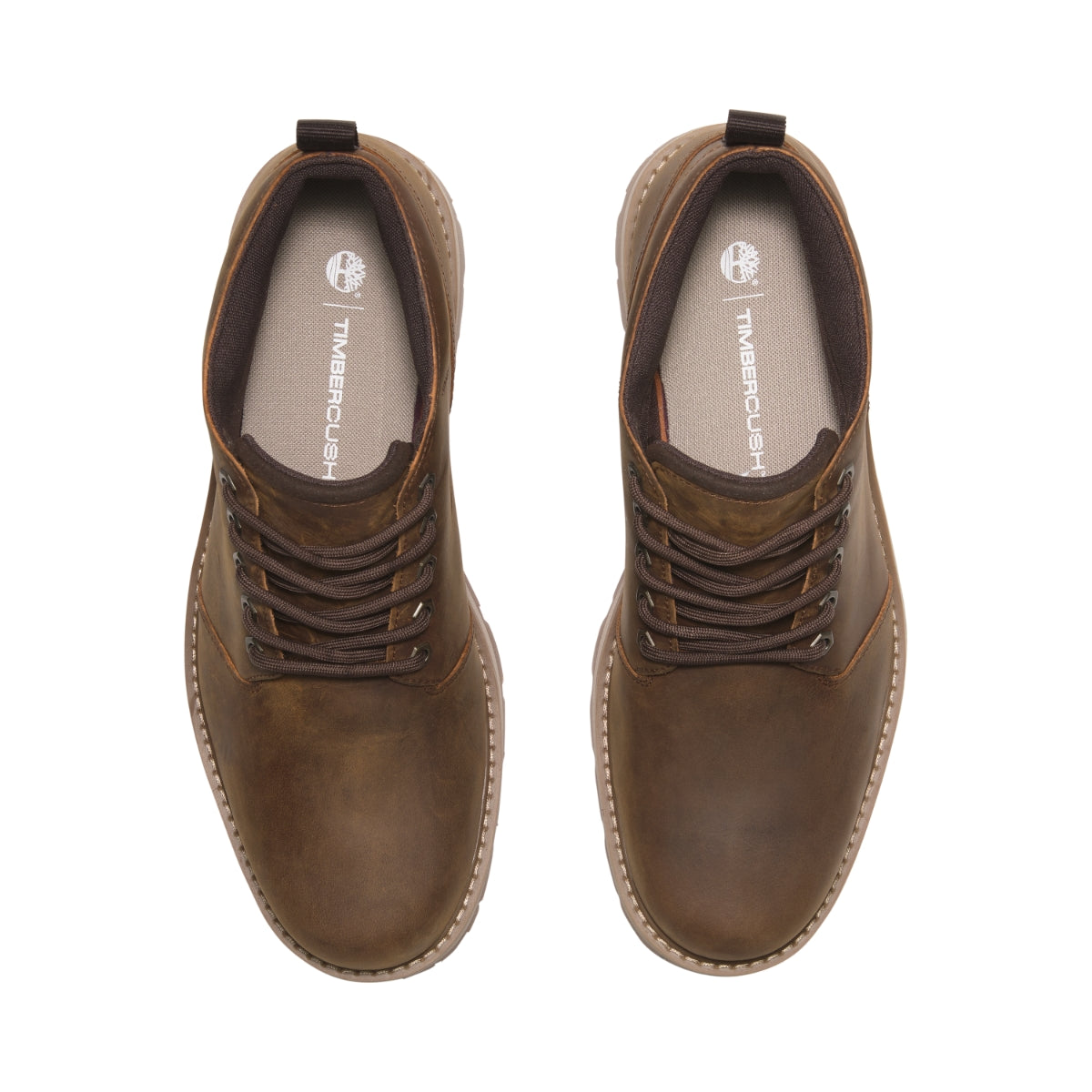 Timberland Britton Road Waterproof Chukka Men's Boots | Rust Full Grain (Model TB 0A69TWEM6)