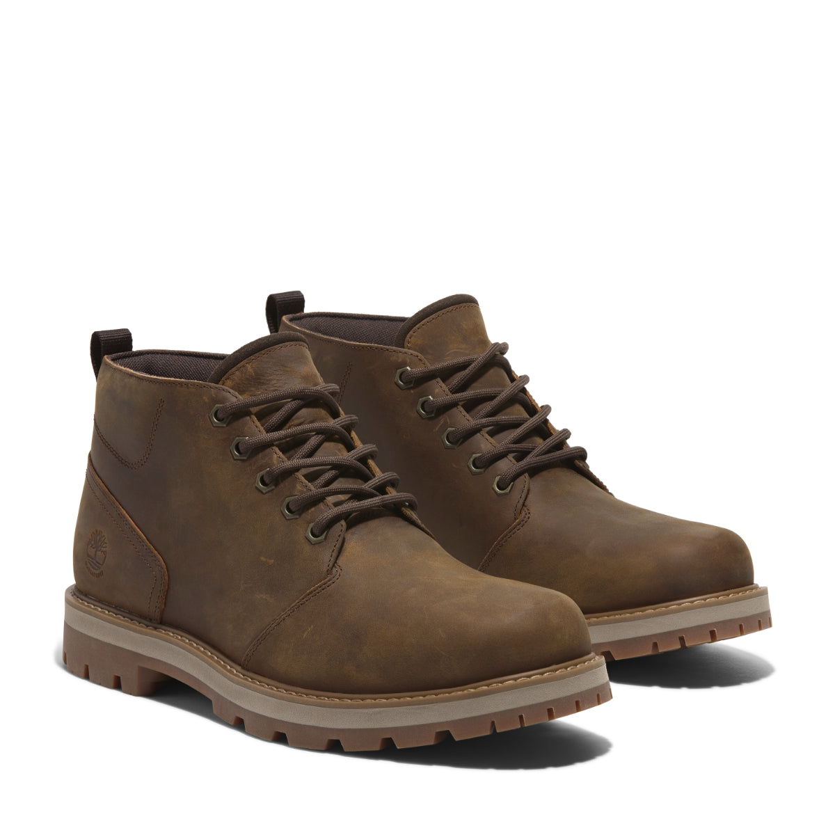 Timberland Britton Road Waterproof Chukka Men's Boots | Rust Full Grain (Model TB 0A69TWEM6)
