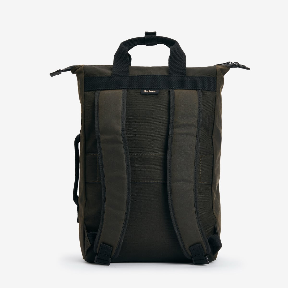 Barbour Field Waxed Backpack | Olive