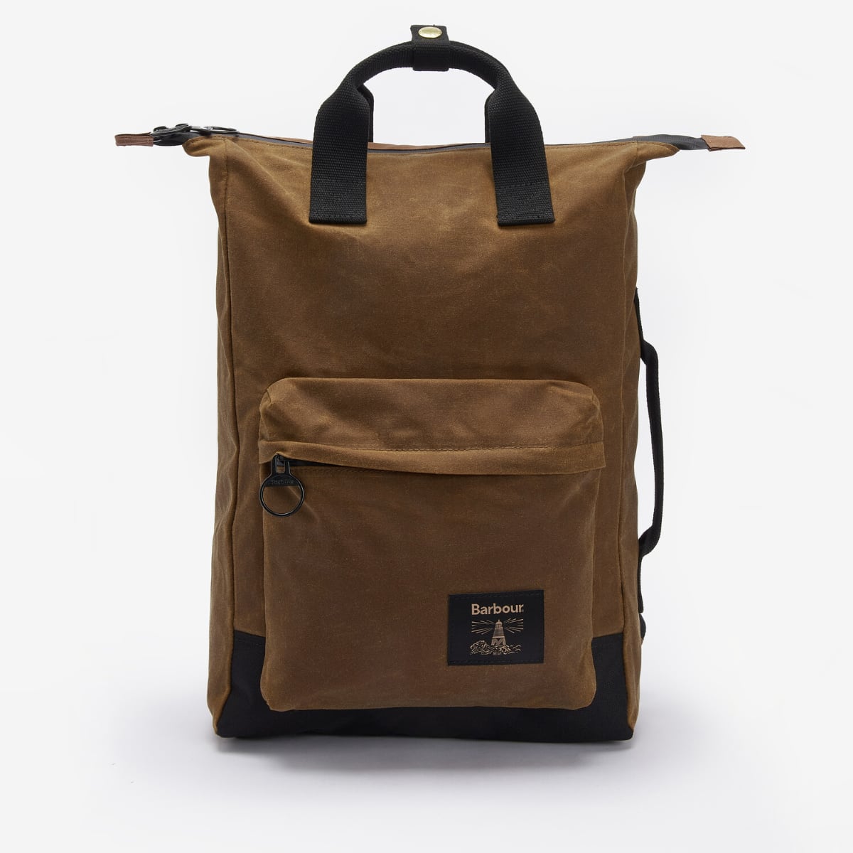 Barbour Field Waxed Backpack | Tan