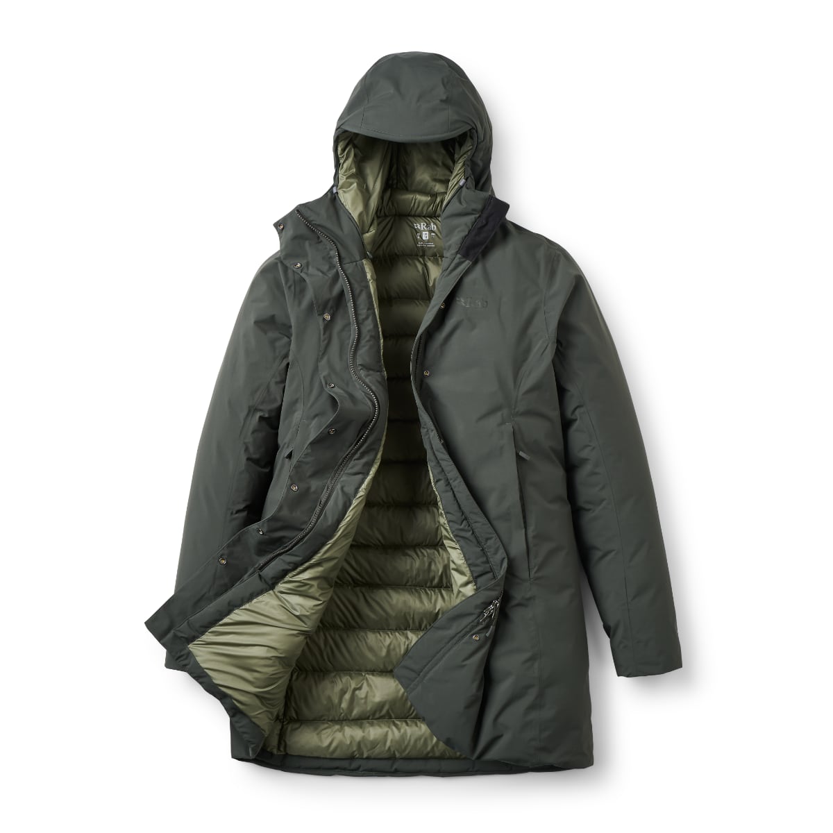 Rab Valiance Waterproof Down Women's Parka | Dark Army