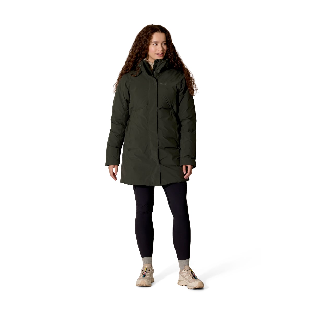 Rab Valiance Waterproof Down Women's Parka | Dark Army