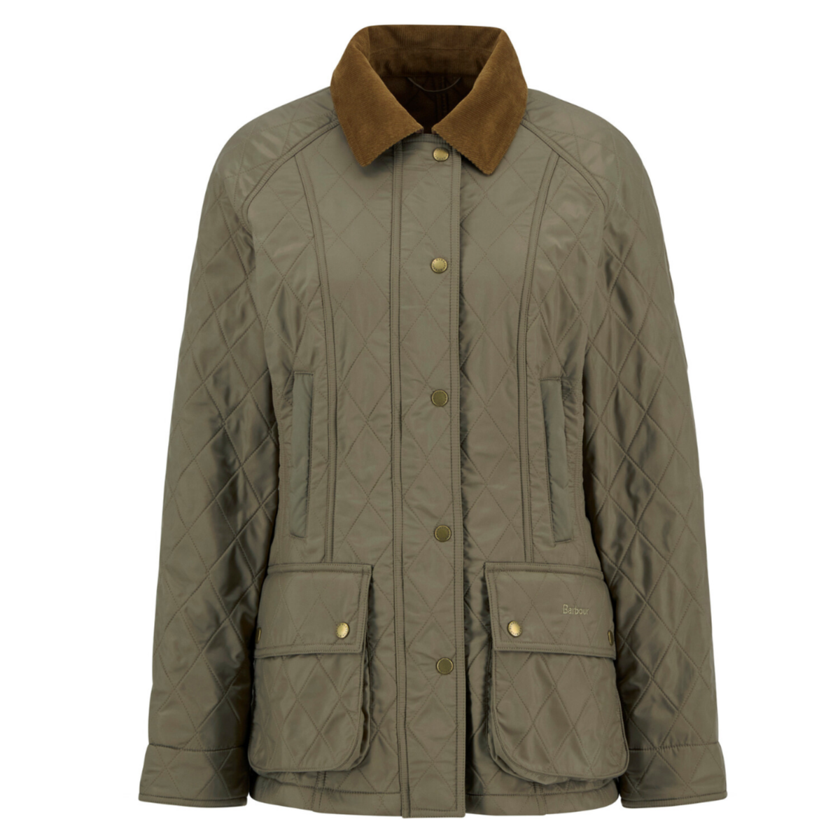 Barbour Beadnell Polarquilt Women's Jacket | Military Brown