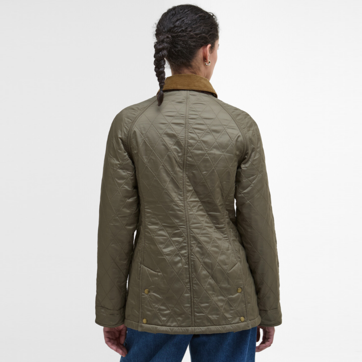 Barbour Beadnell Polarquilt Women's Jacket | Military Brown