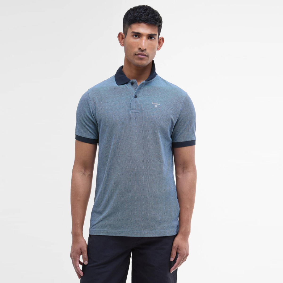 Barbour Essential Sports Mix Men's Polo Shirt | Classic Navy