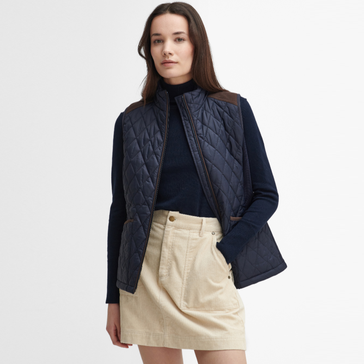 Barbour Highfield Women's Quilted Gilet | Navy