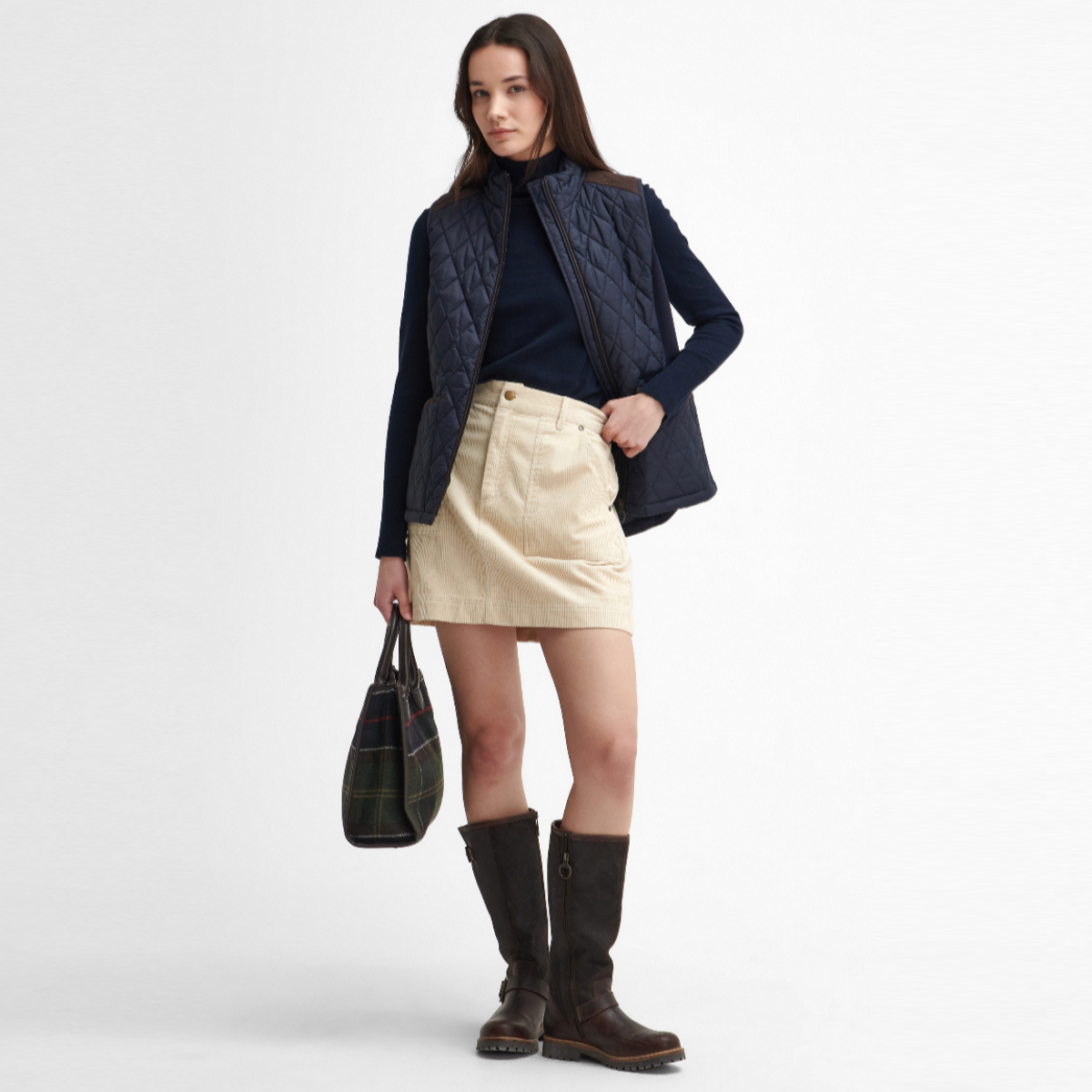 Barbour Highfield Women's Quilted Gilet | Navy