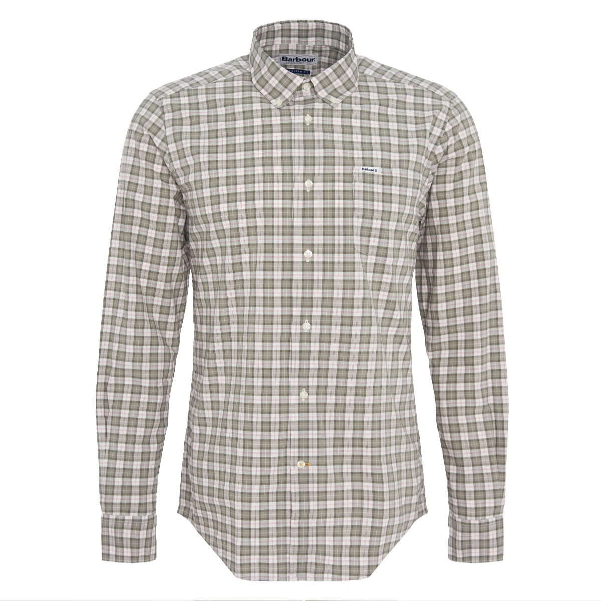 Barbour Lomond Tailored Fit Men's Shirt | Glenmor Olive Tartan