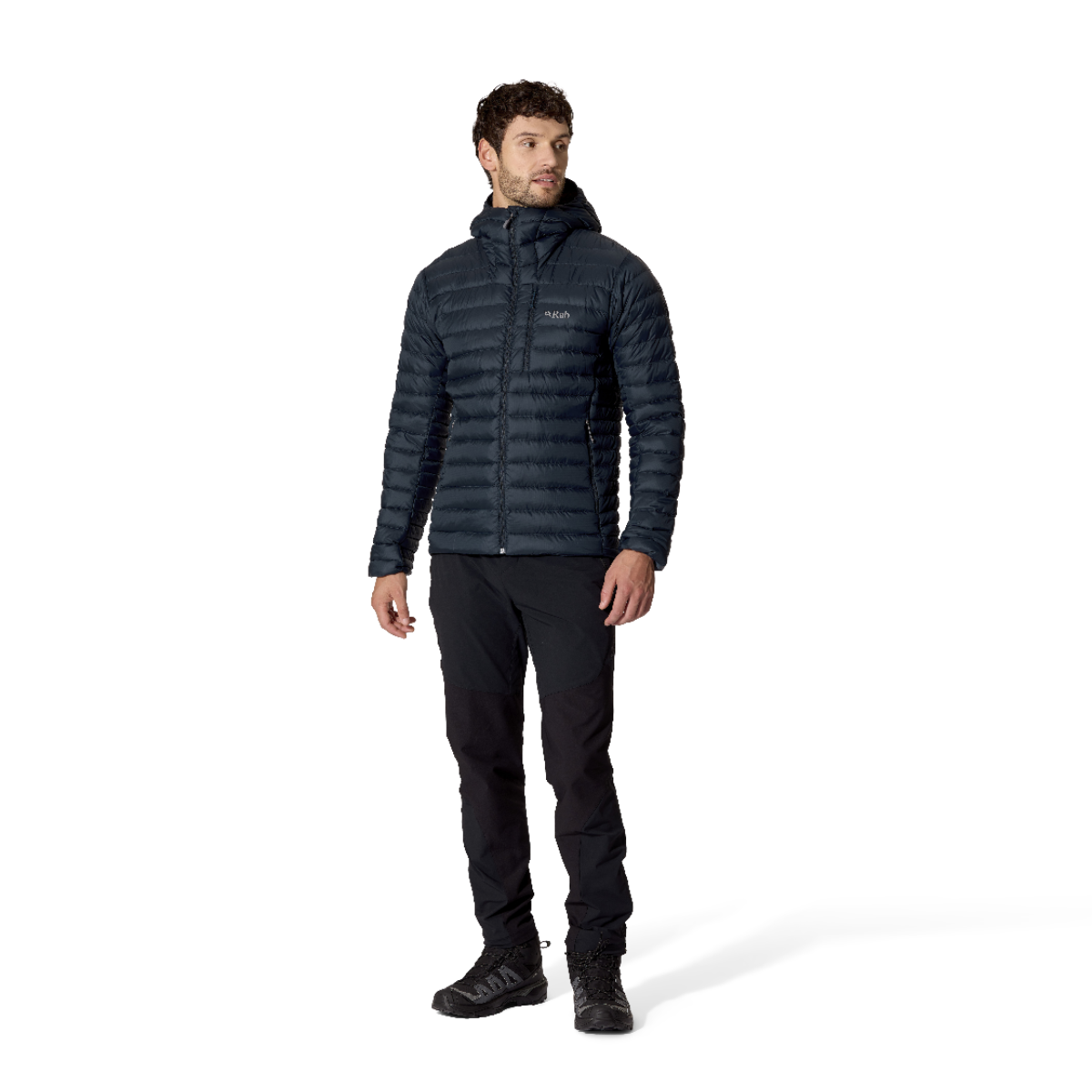 Rab Microlight Alpine Hoody Down Men's Jacket | Galaxy Blue