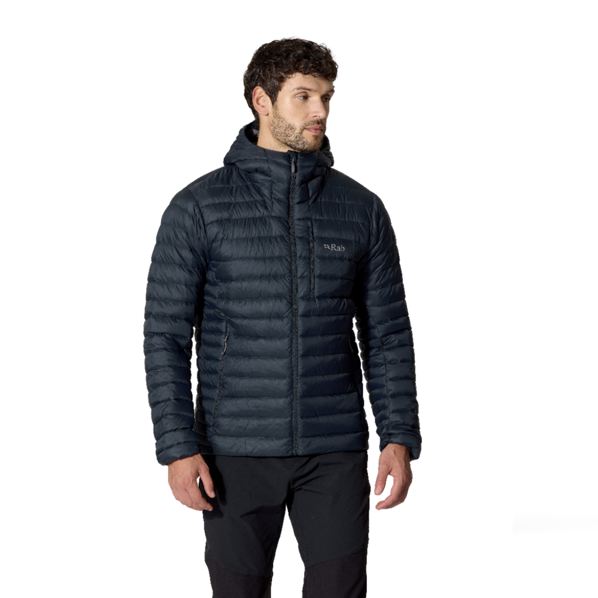Rab Microlight Alpine Hoody Down Men's Jacket | Galaxy Blue