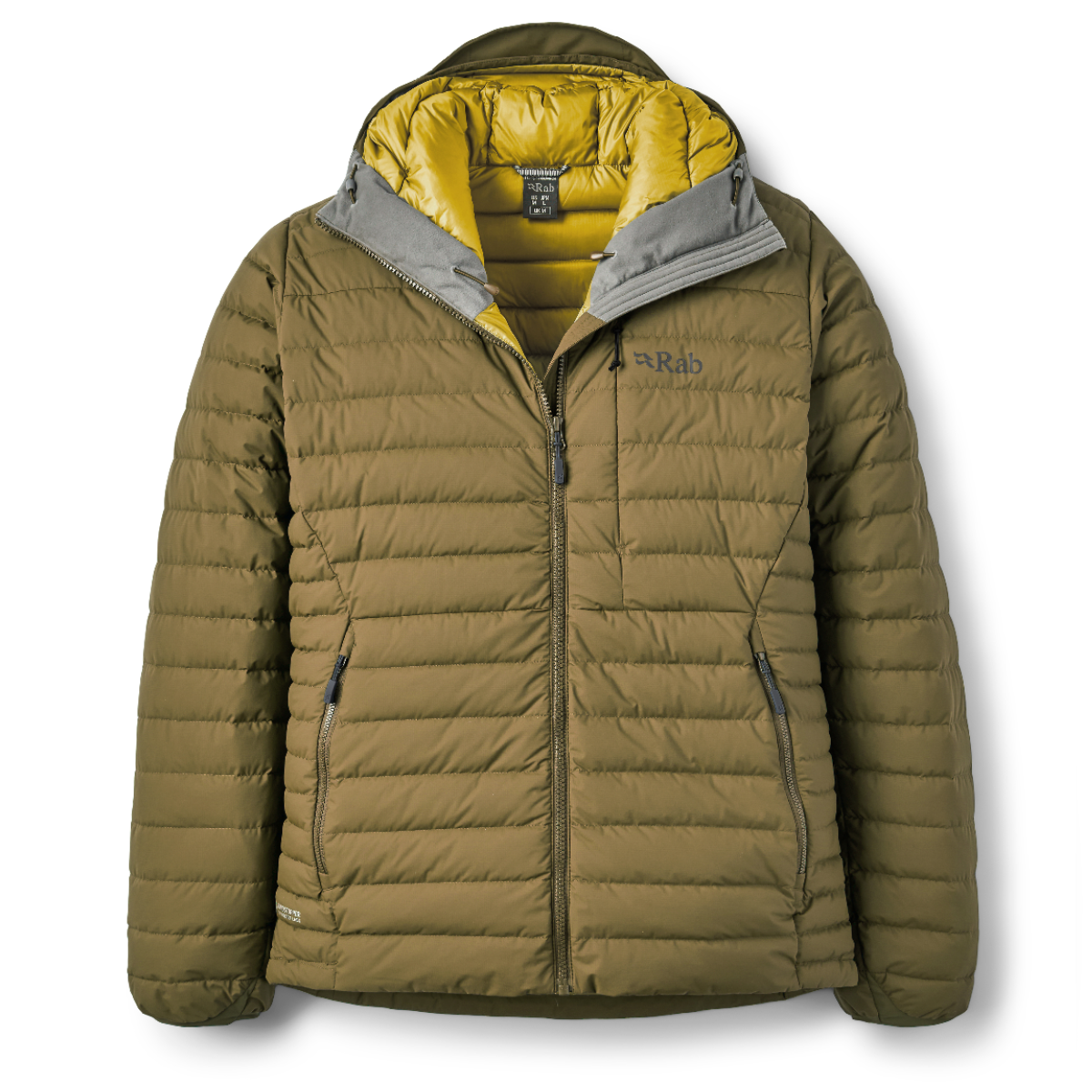 Rab Microlight Windstopper Hoody Men's  Down Jacket | Oak