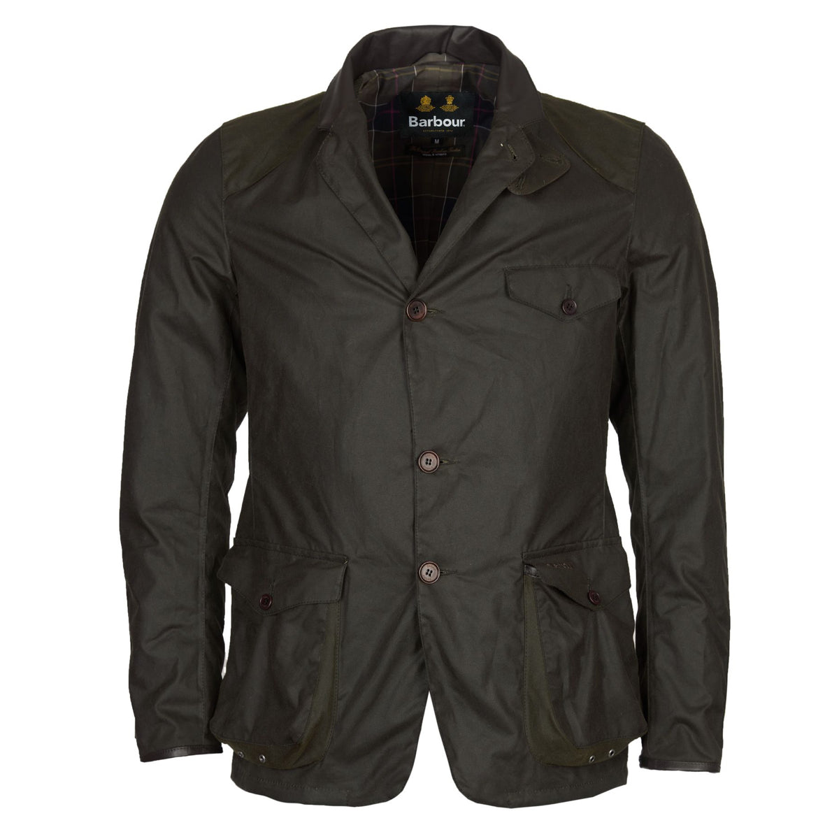 Barbour Beacon Sports Men's Waxed Jacket | Olive