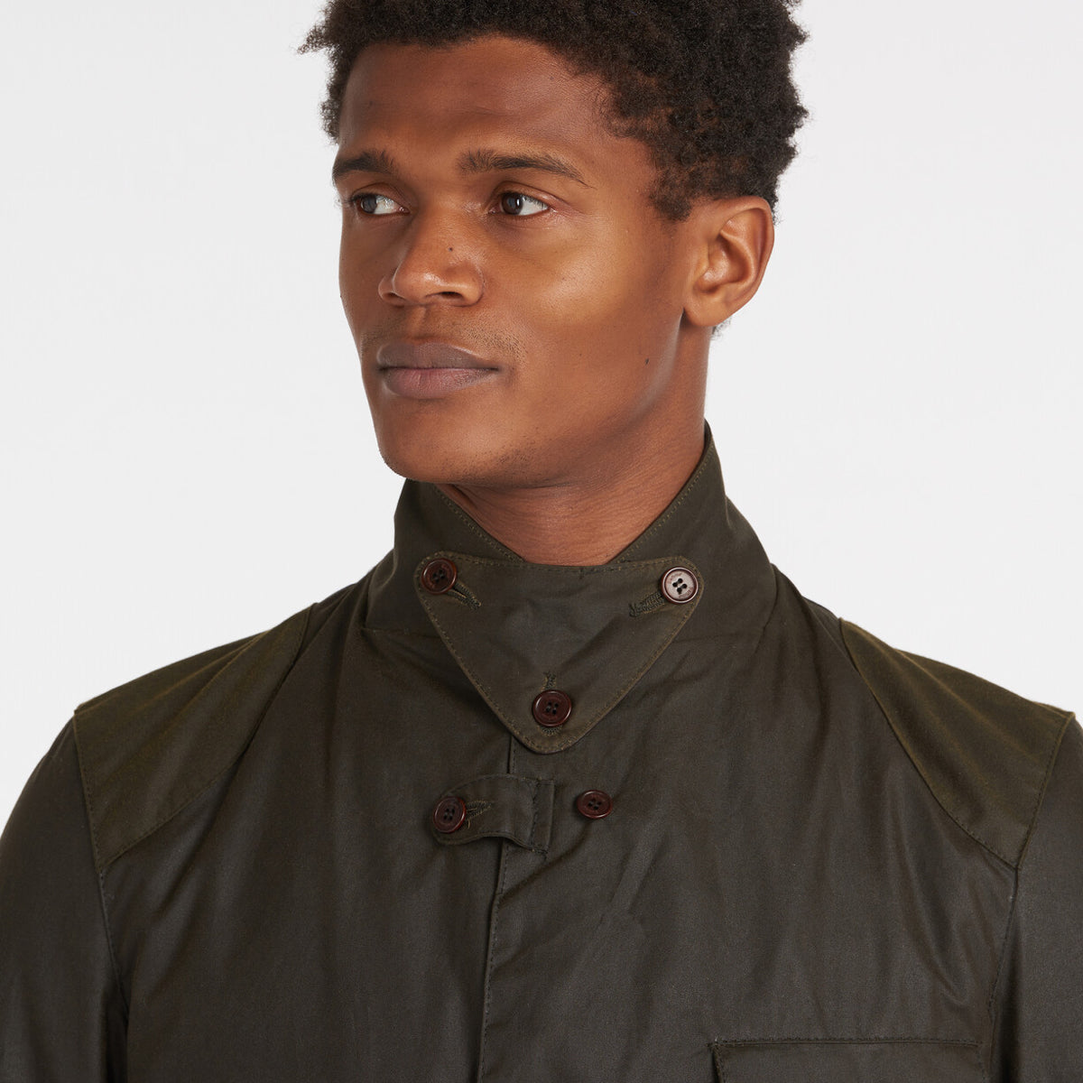 Barbour Beacon Sports Men's Waxed Jacket | Olive