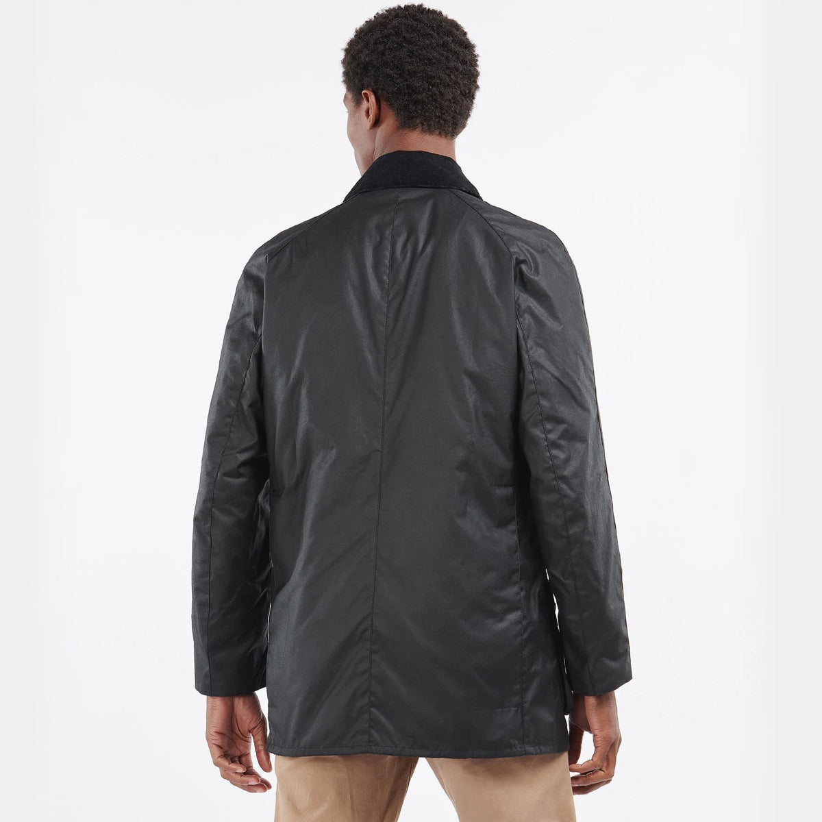 Barbour Beausby Men's Waxed Jacket | Black