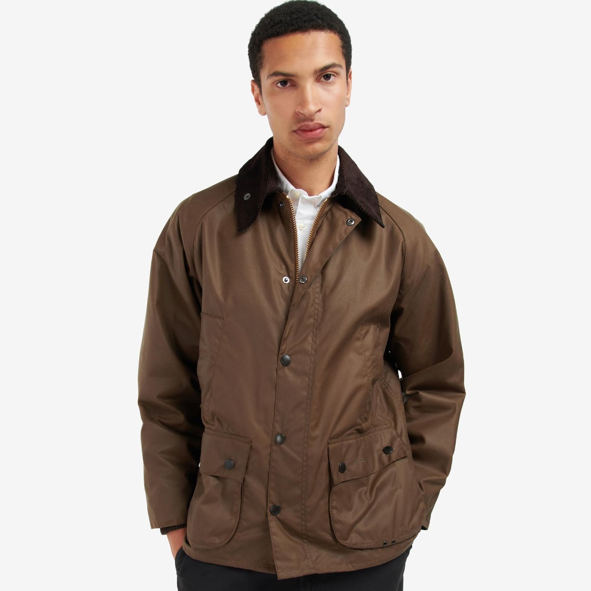 Barbour Bedale Men's Waxed Jacket | Bark